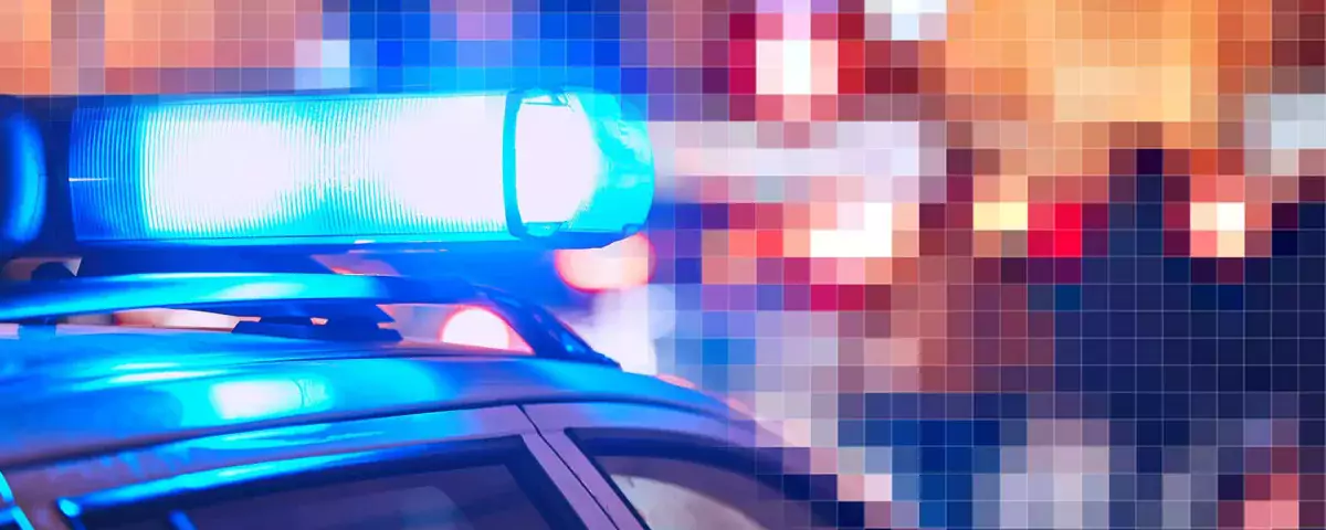 Bildausschnitt Polizeiauto